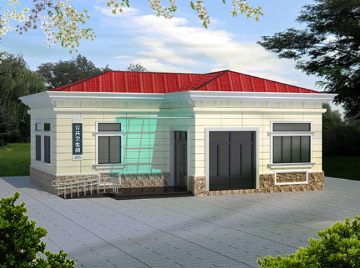 东升镇现代都市型移动厕所